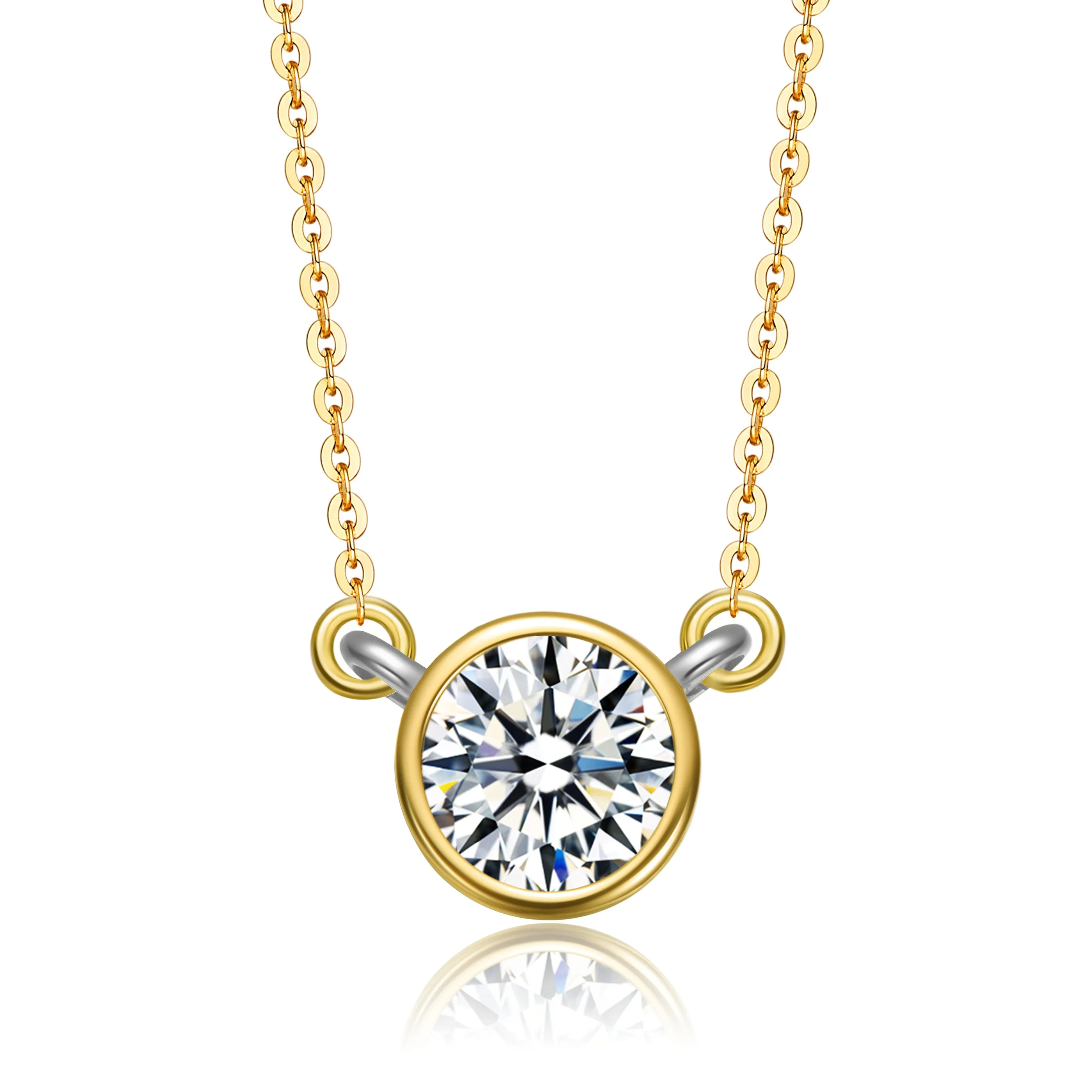 Marie Classic Two-Tone Necklace