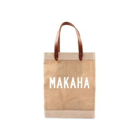 *Market Tote Makaha (White Lettering)