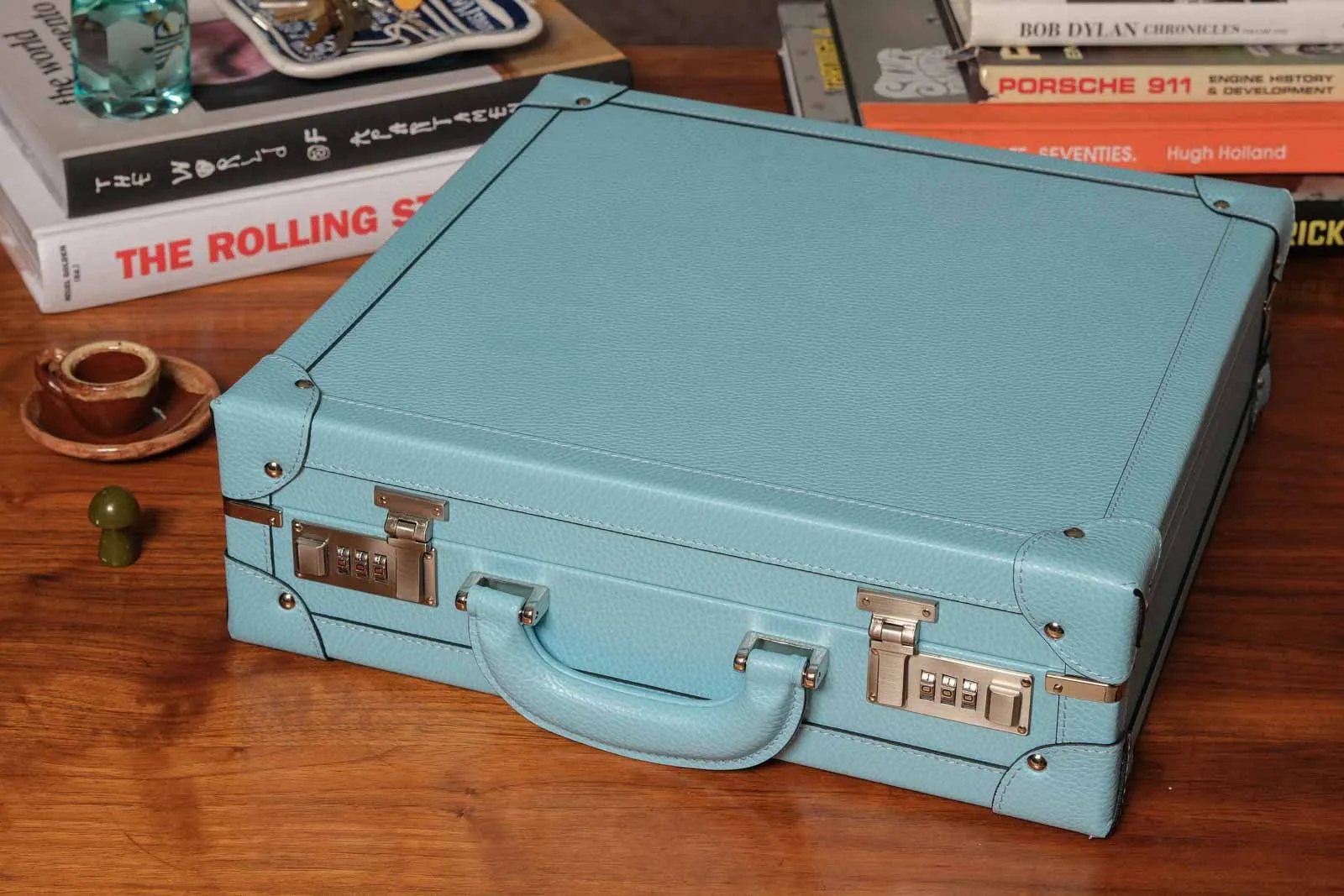 Medium Collectors Briefcase - Glacier Blue