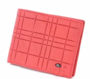 Men and Women's wallet real leather short money baotou intelligent bluetooth anti-theft anti-theft fashion wallet.