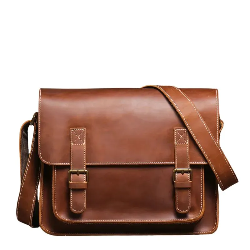 Men's Genuine Leather Crossbody Classic Cambridge Bag