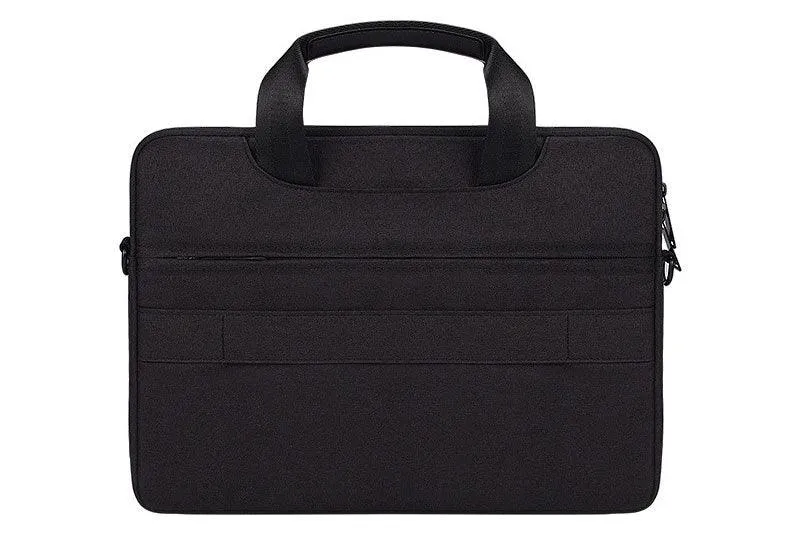 Men's Simple Briefcase Designed Ultra Light Laptop Bag- Black