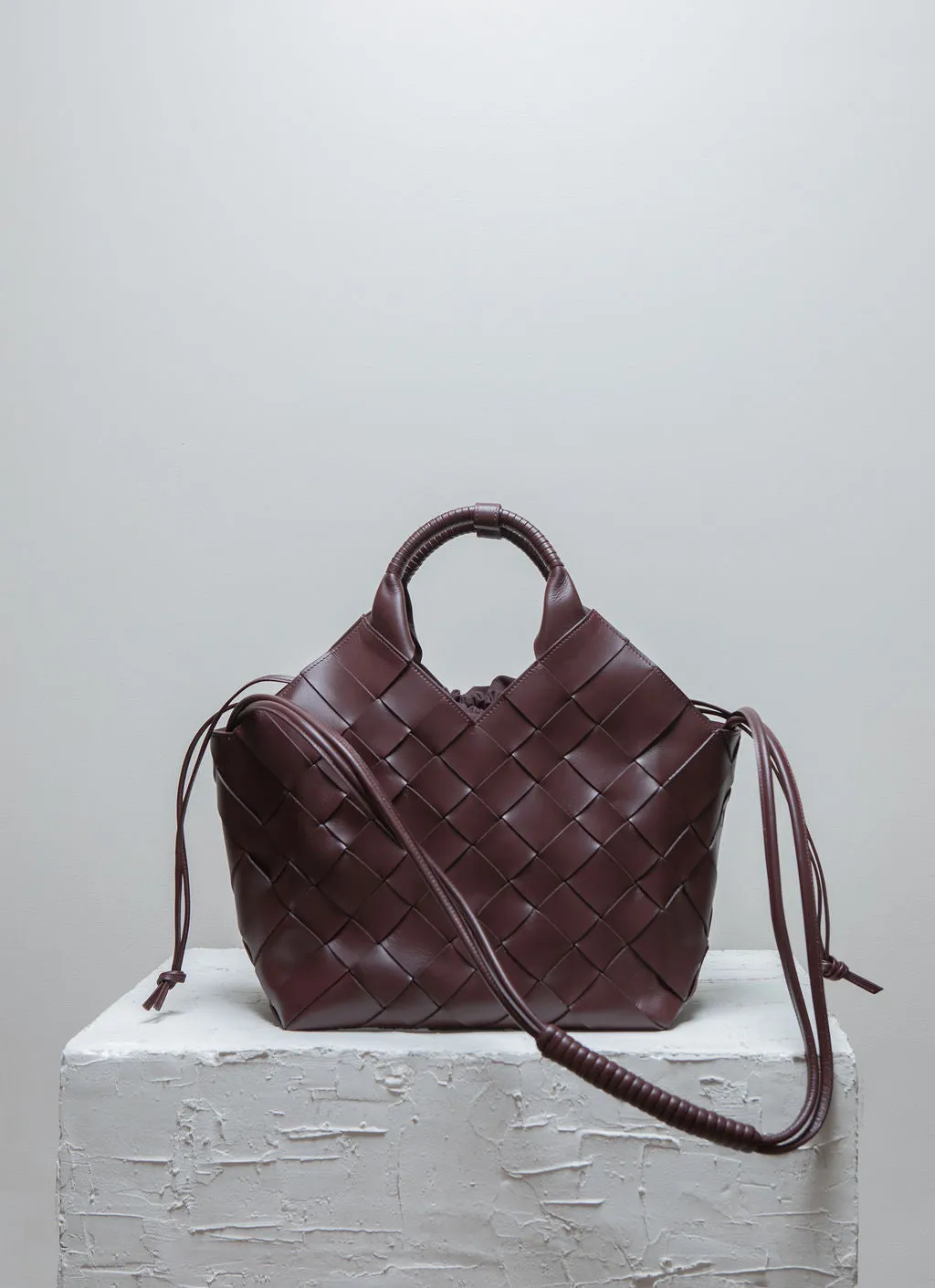 MISU L Dark Maroon Shoulder bag