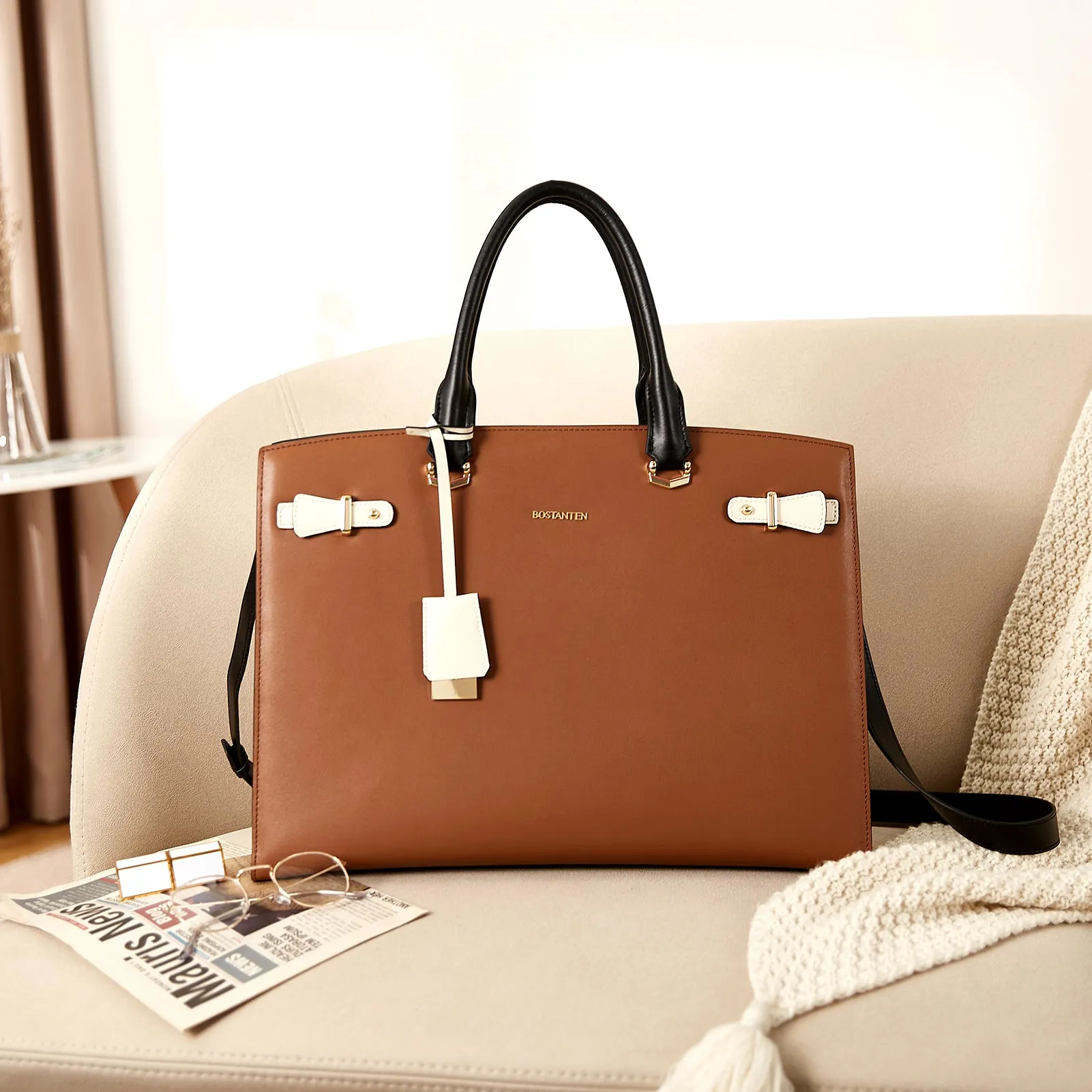 Mizuki Classic Briefcase — Tote Bag