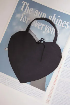 MR. LARKIN, Heart Bag, Black