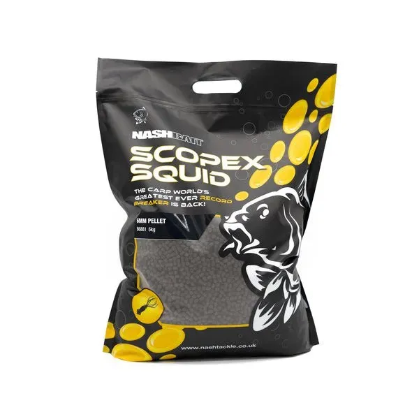 Nash Scopex Squid Pellets 900g