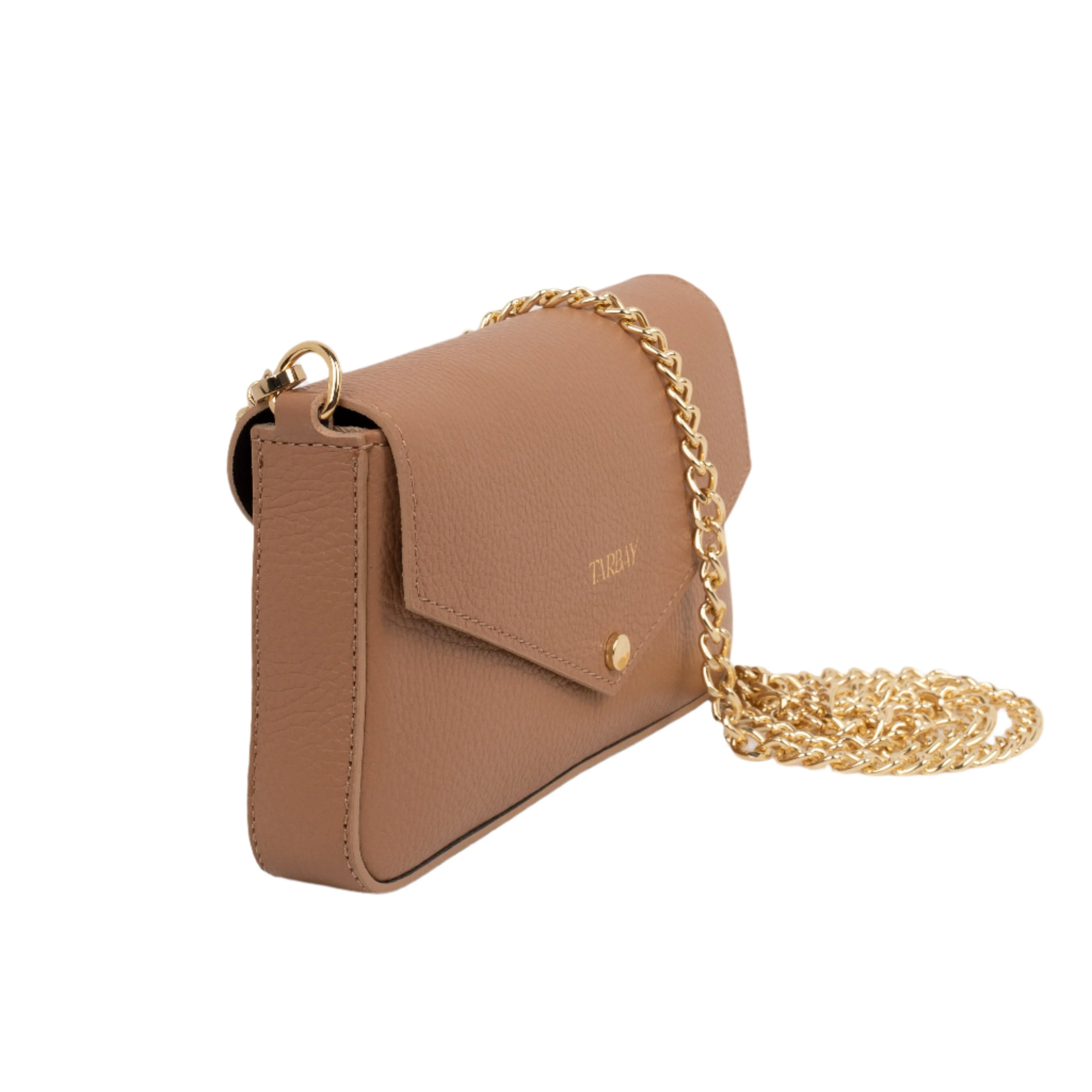 Nashira Clutch & Crossbody Bag - Beige