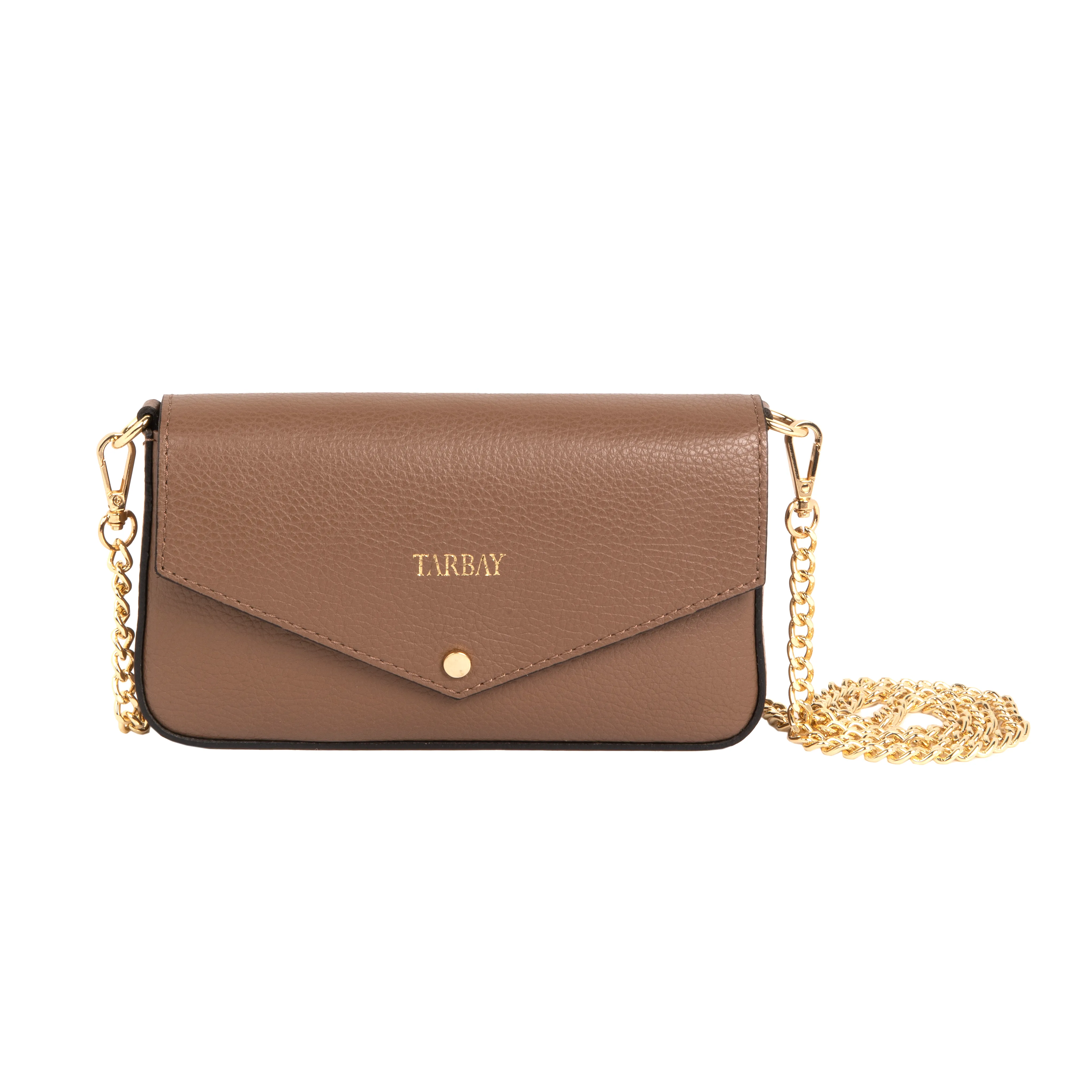 Nashira Clutch & Crossbody Bag - Brown