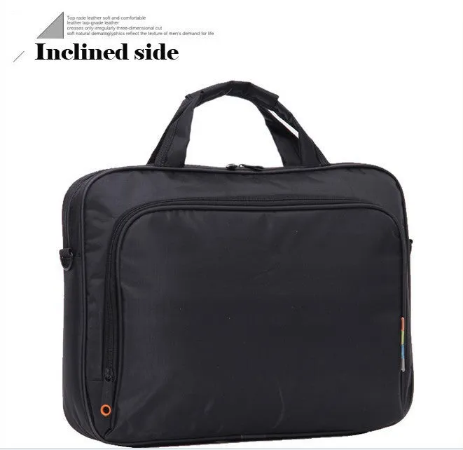 New nylon black laptop bag for men notebook bag for 14/15inch computer accessories,notebook bag