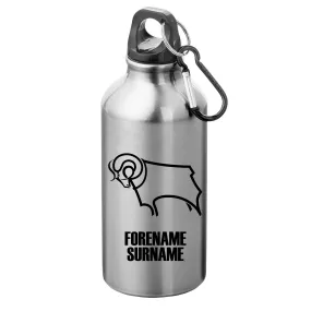 Personalised Derby County FC Crest Water Bottle