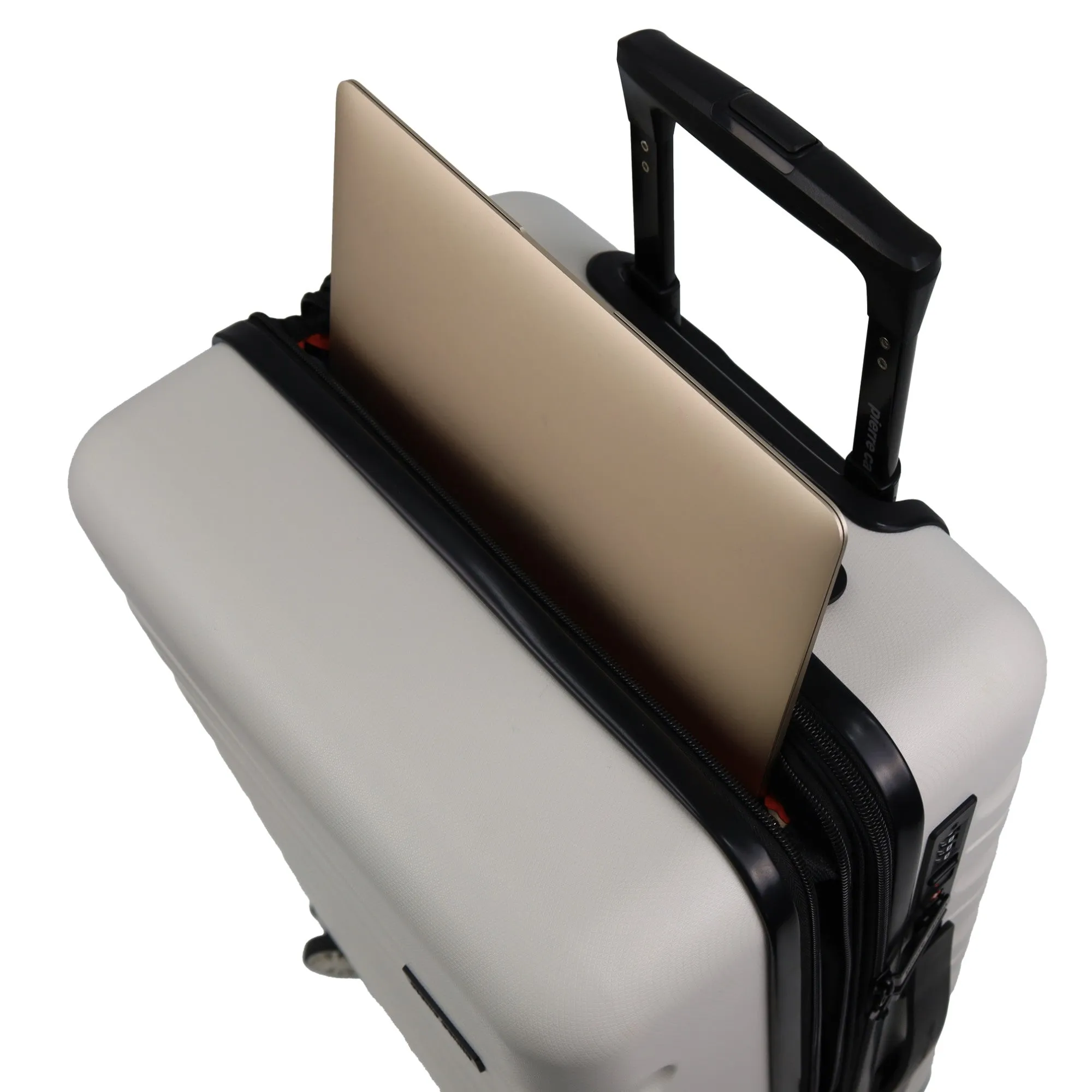 Pierre Cardin - PC3941C 54cm Small Cabin Hard Shell Suitcase - Snow