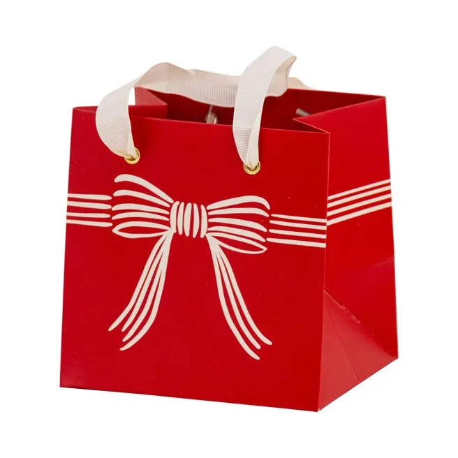 *PRE-ORDER* Red Bow Mini Gift Bags (6 pack)