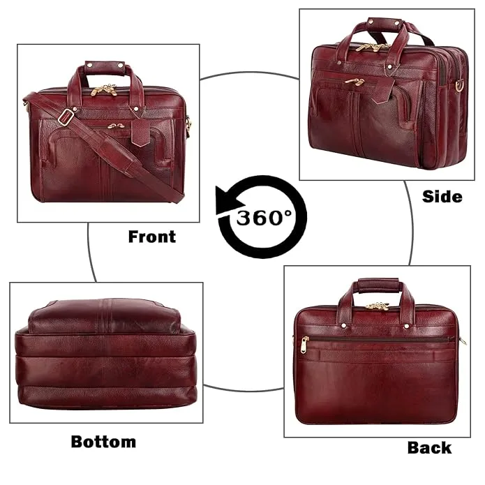 Premium Leather Office & Messenger Bag LB002