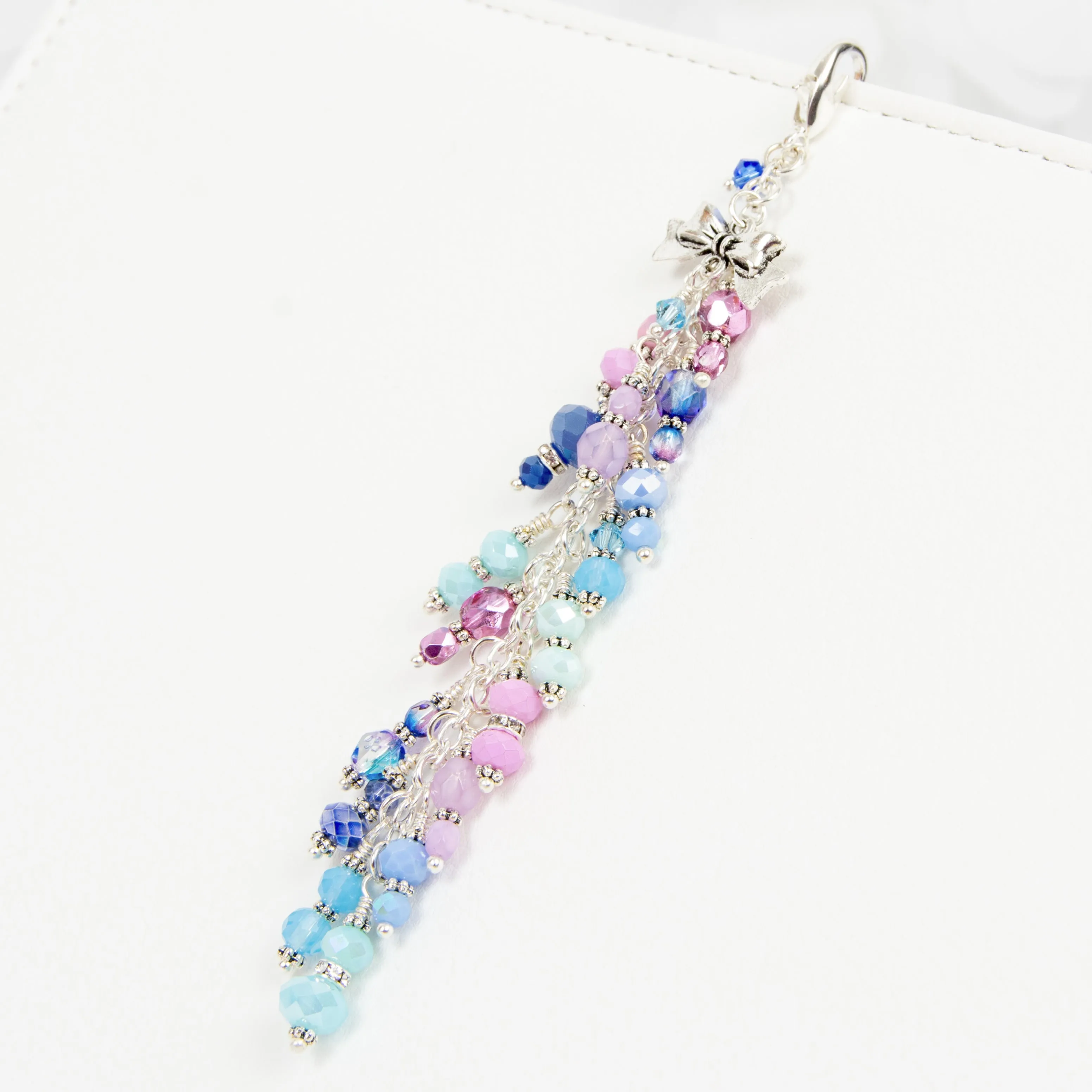 Pretty Pastel Bow Dangle Planner Charm