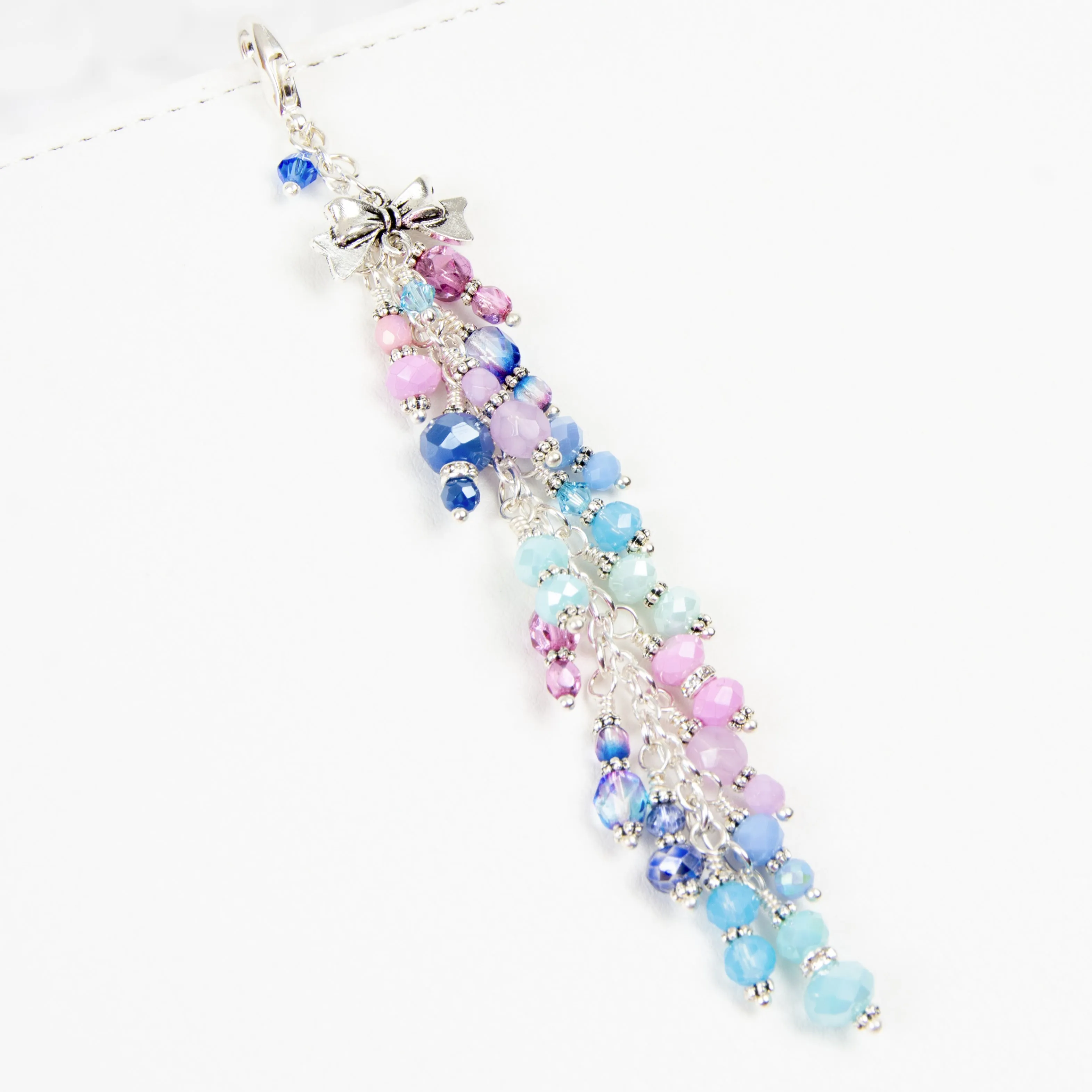 Pretty Pastel Bow Dangle Planner Charm