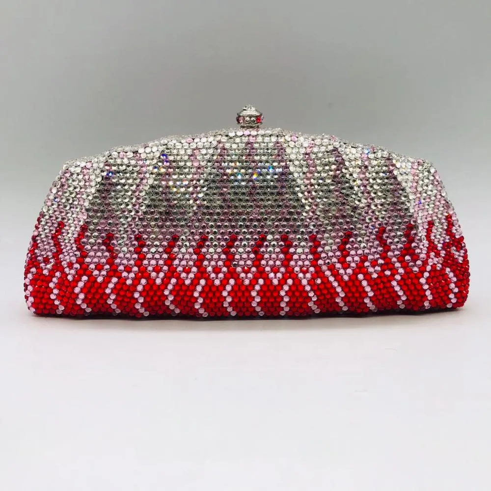 Rainbow Clutch Evening Purse