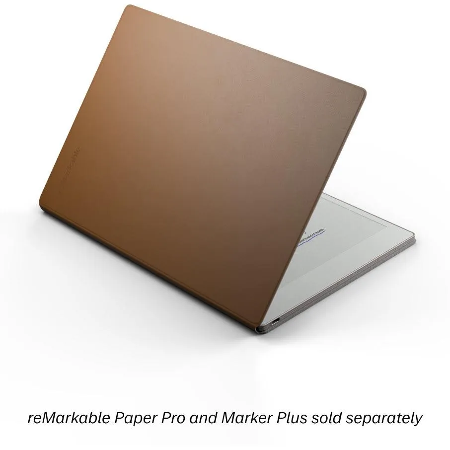 reMarkable BookFolio Pro Leather for Remarkable Paper Pro (Brown)