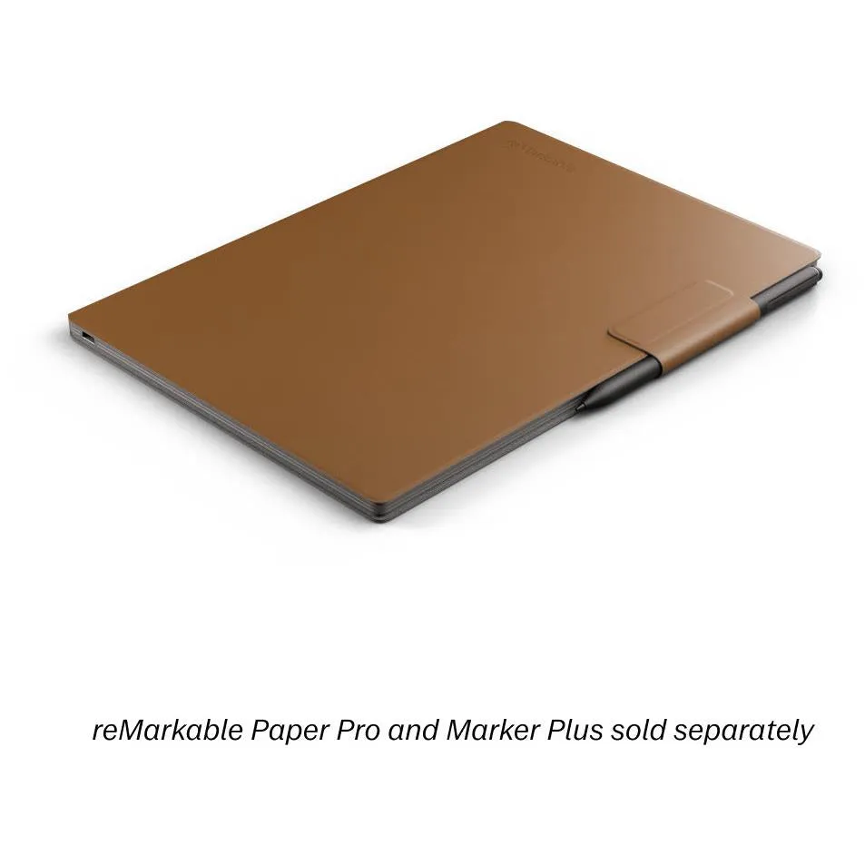 reMarkable BookFolio Pro Leather for Remarkable Paper Pro (Brown)