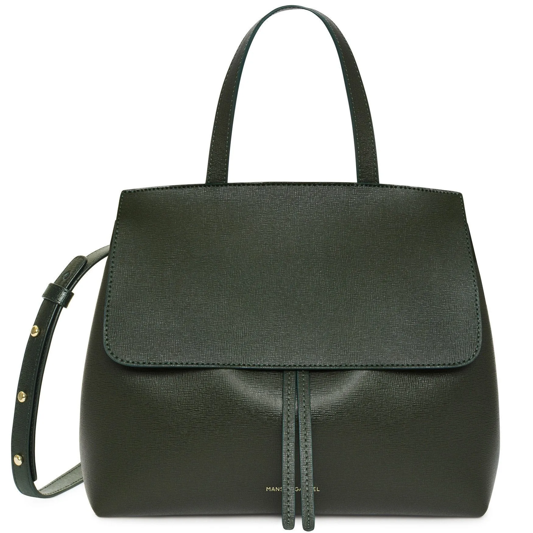 Saffiano Mini Lady Bag - Moss