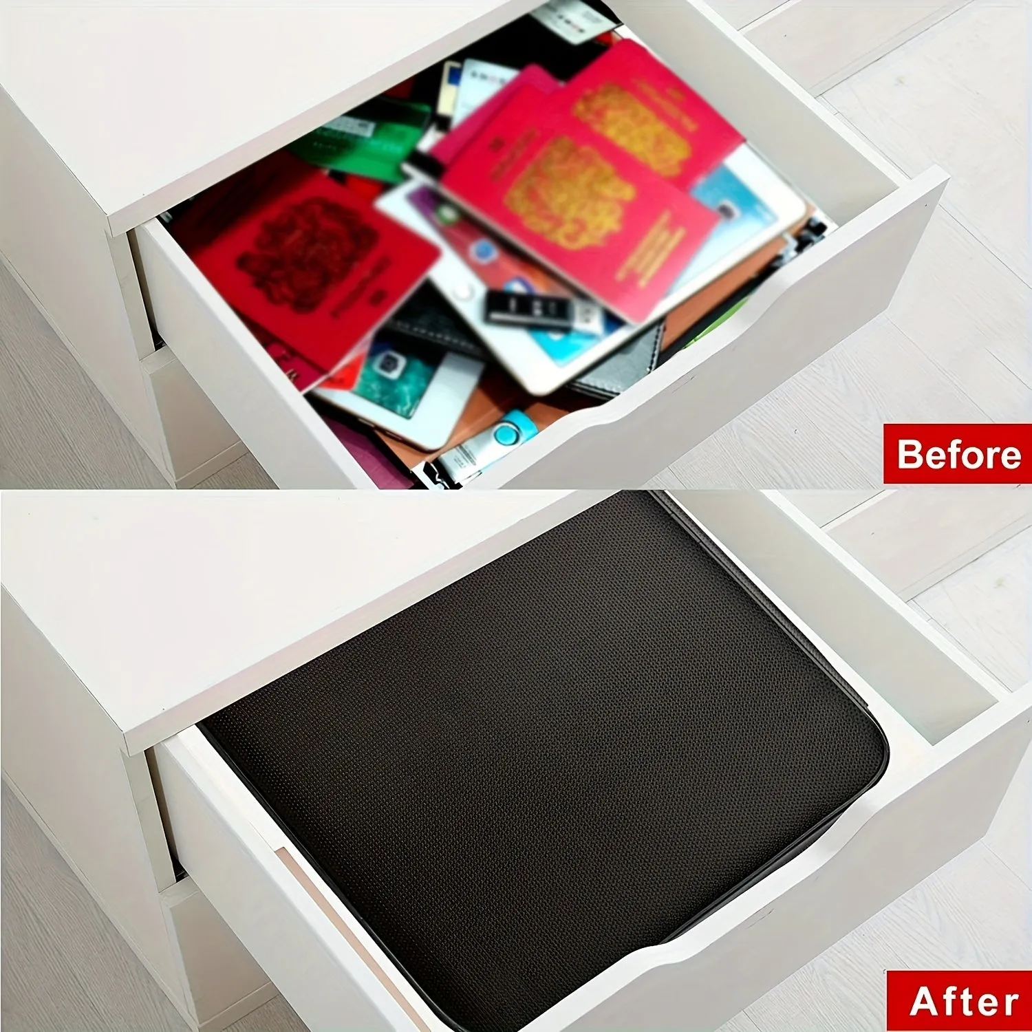 Secure and Portable Document Organizer Protect Files  Valuables