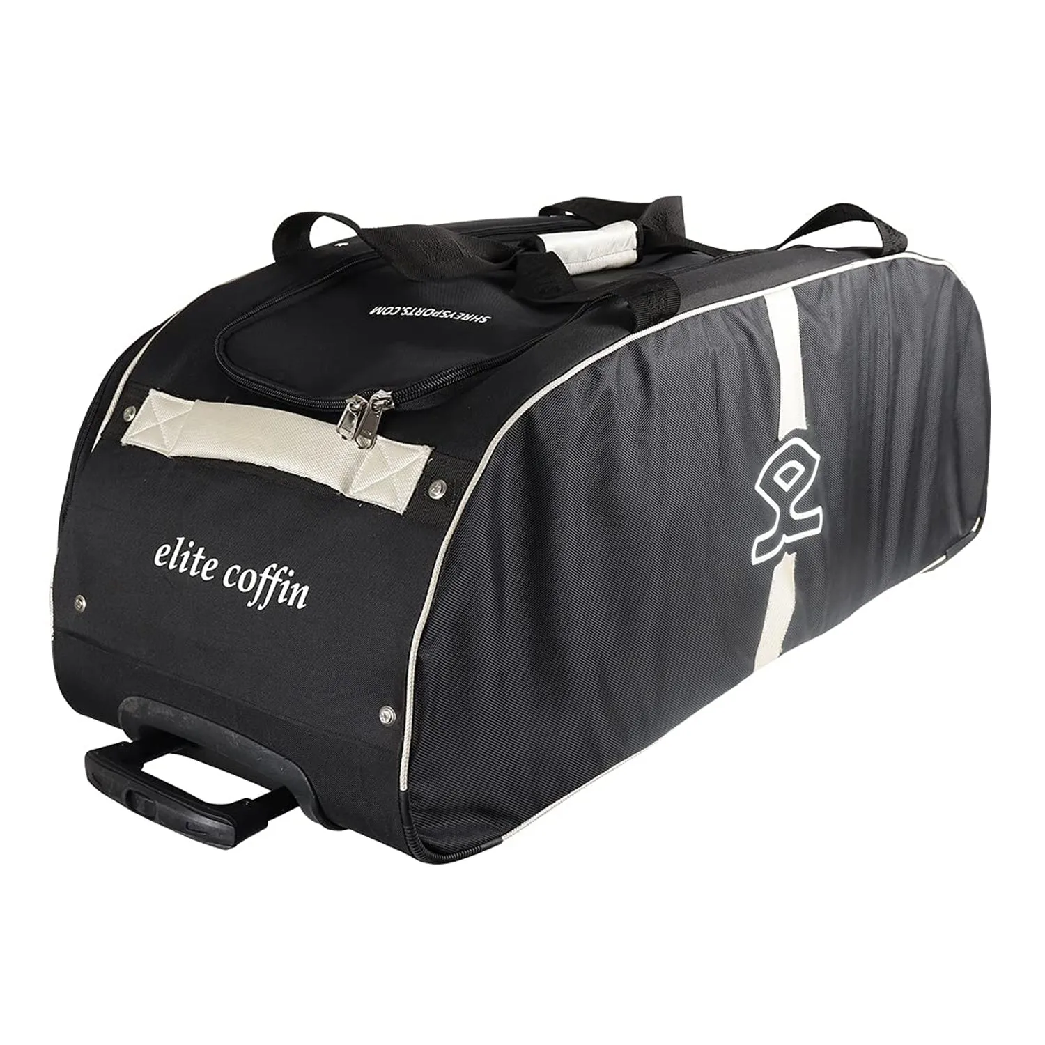 Shrey Elite Coffin Bag - Black/Ivory