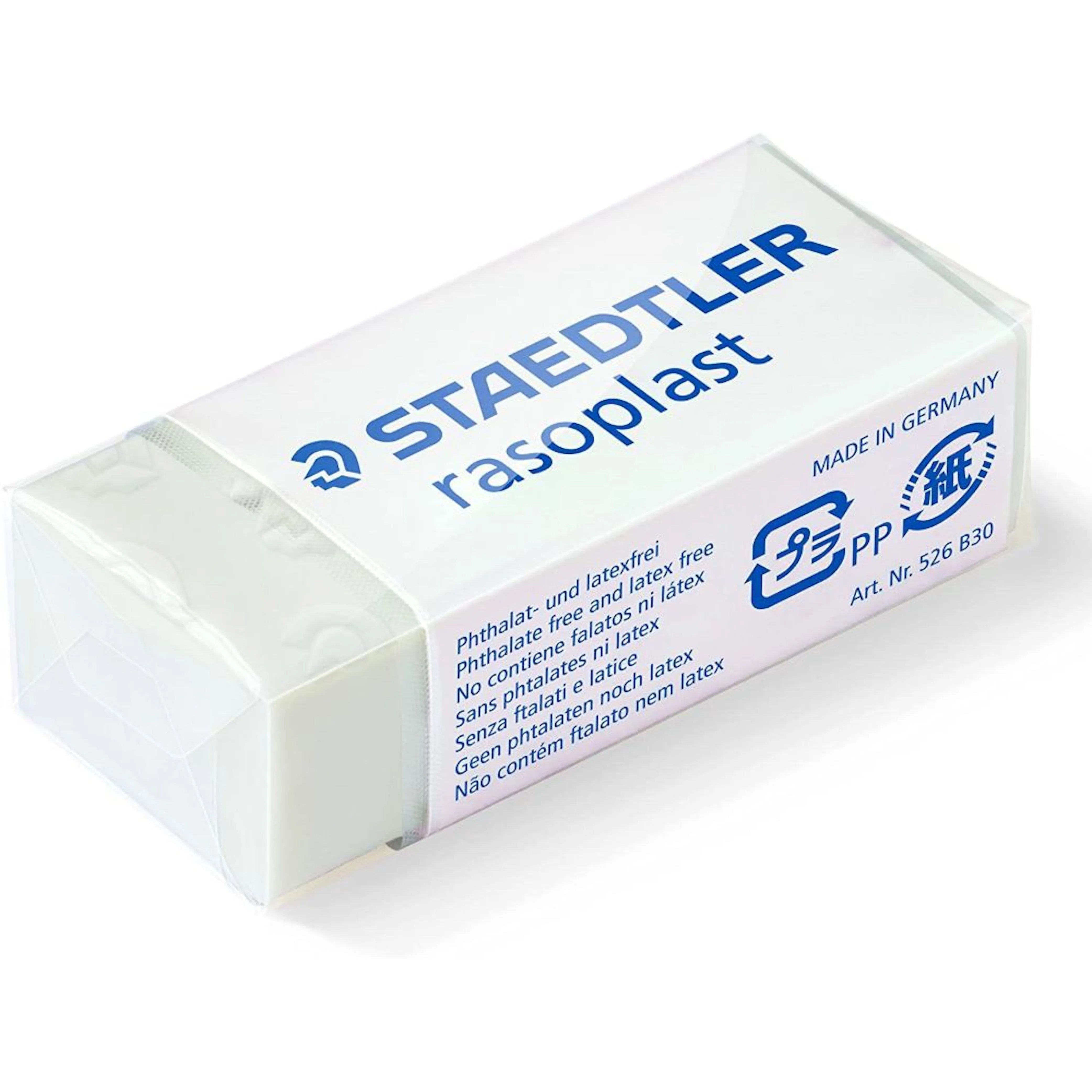 Staedtler Rasoplastc Blister Eraser White