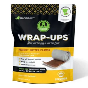 Stashios Wrap-Ups Peanut Butter Flavor Grain-Free Dog & Cat Treats