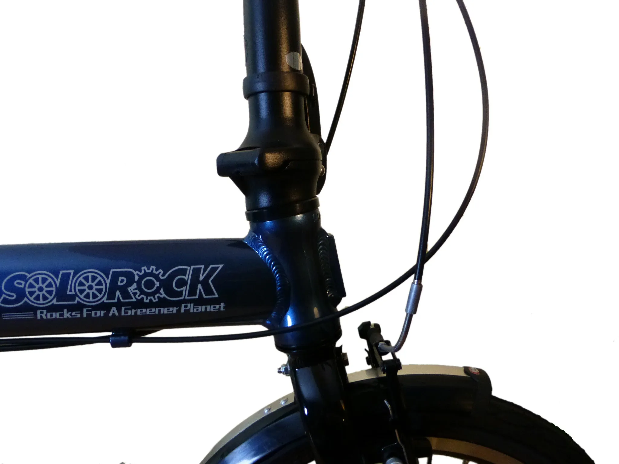 Super Light Spin 3 - SOLOROCK 16" 9 Speed Aluminum Folding Bike