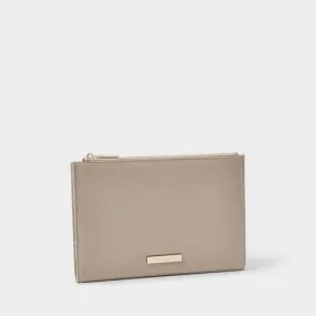 Taupe Travel Document Holder KLB3032