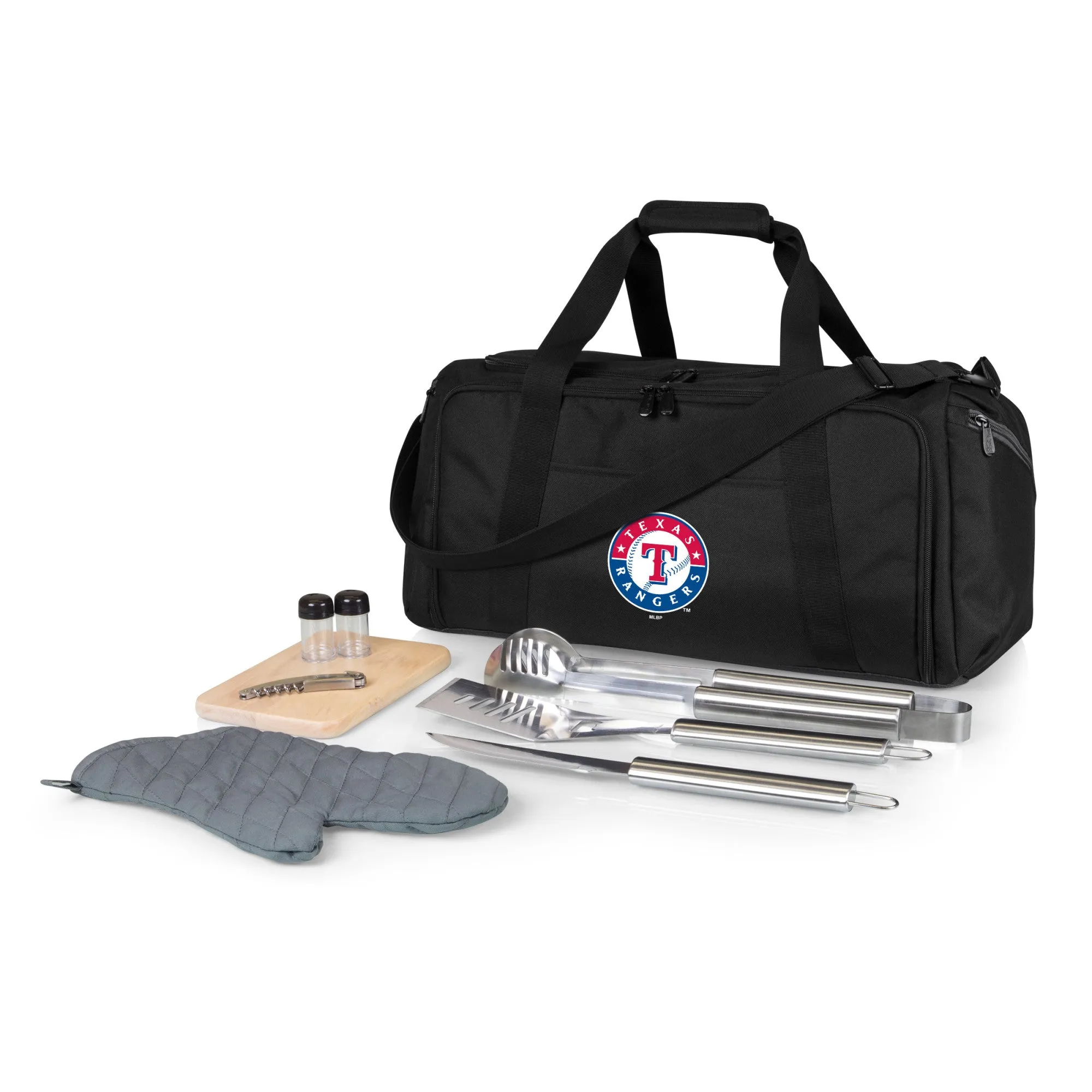 Texas Rangers - BBQ Kit Grill Set & Cooler