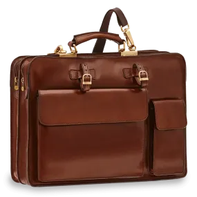 The Bridge - Story Uomo Briefcase in Brown