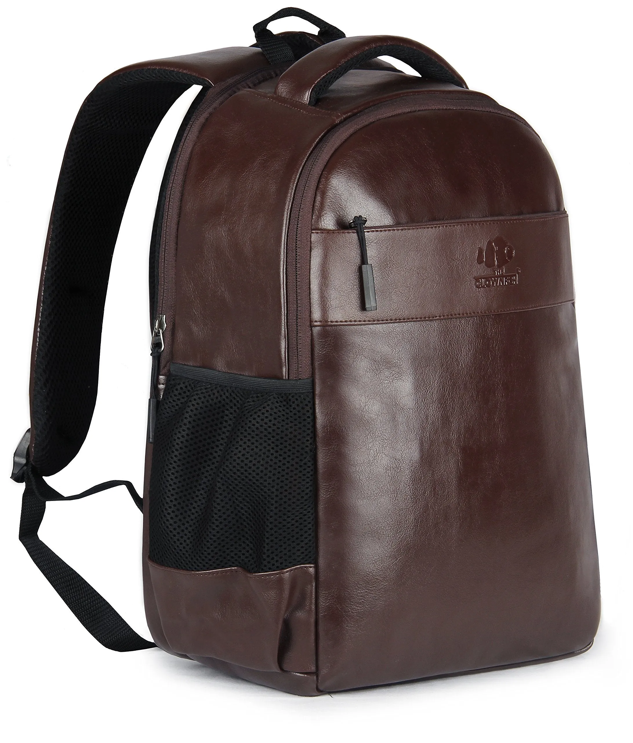 THE CLOWNFISH Signature Series Synthetic 31 Ltr Brown Laptop Backpack - (TCFBPFL-AB156BR5)