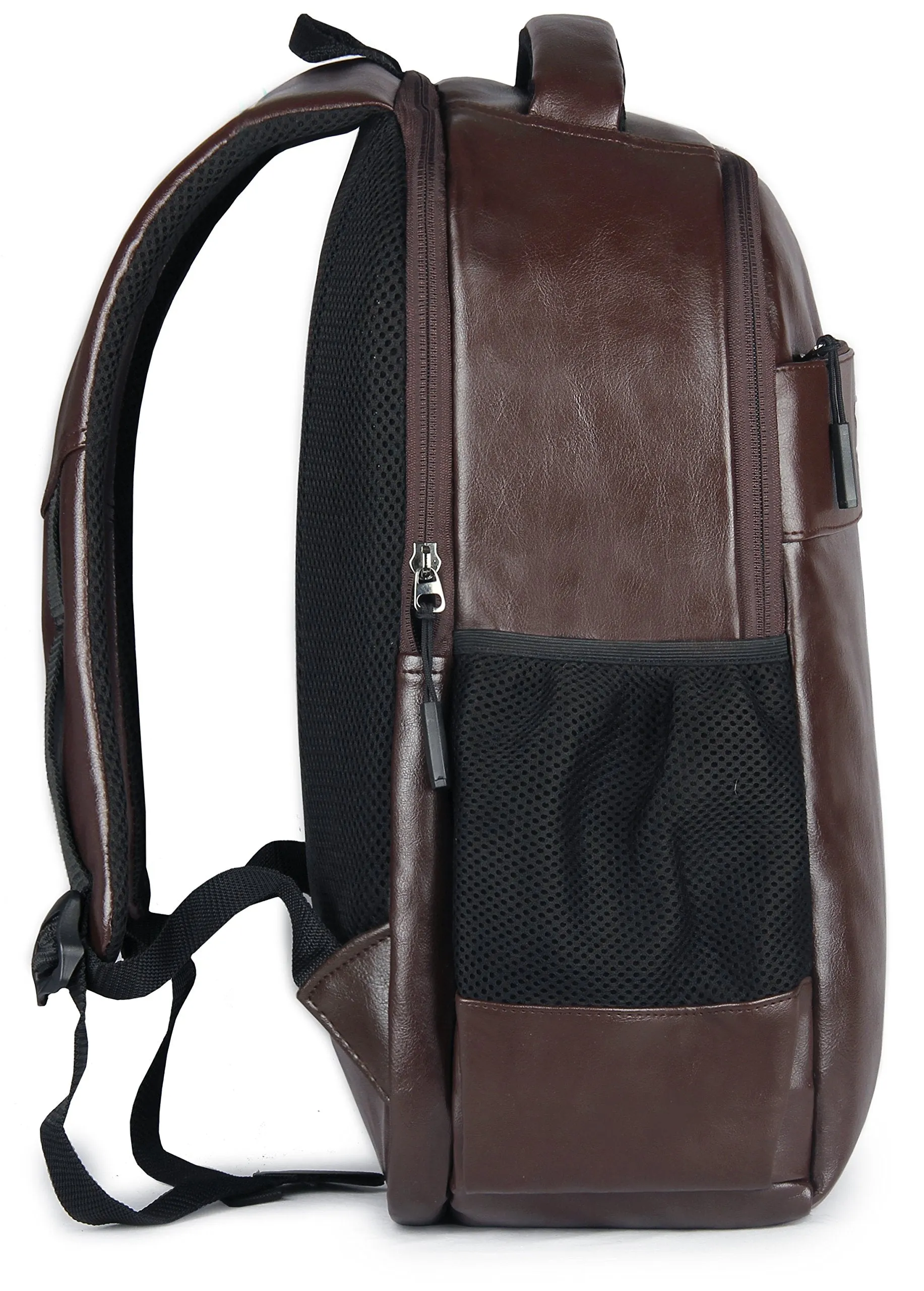 THE CLOWNFISH Signature Series Synthetic 31 Ltr Brown Laptop Backpack - (TCFBPFL-AB156BR5)