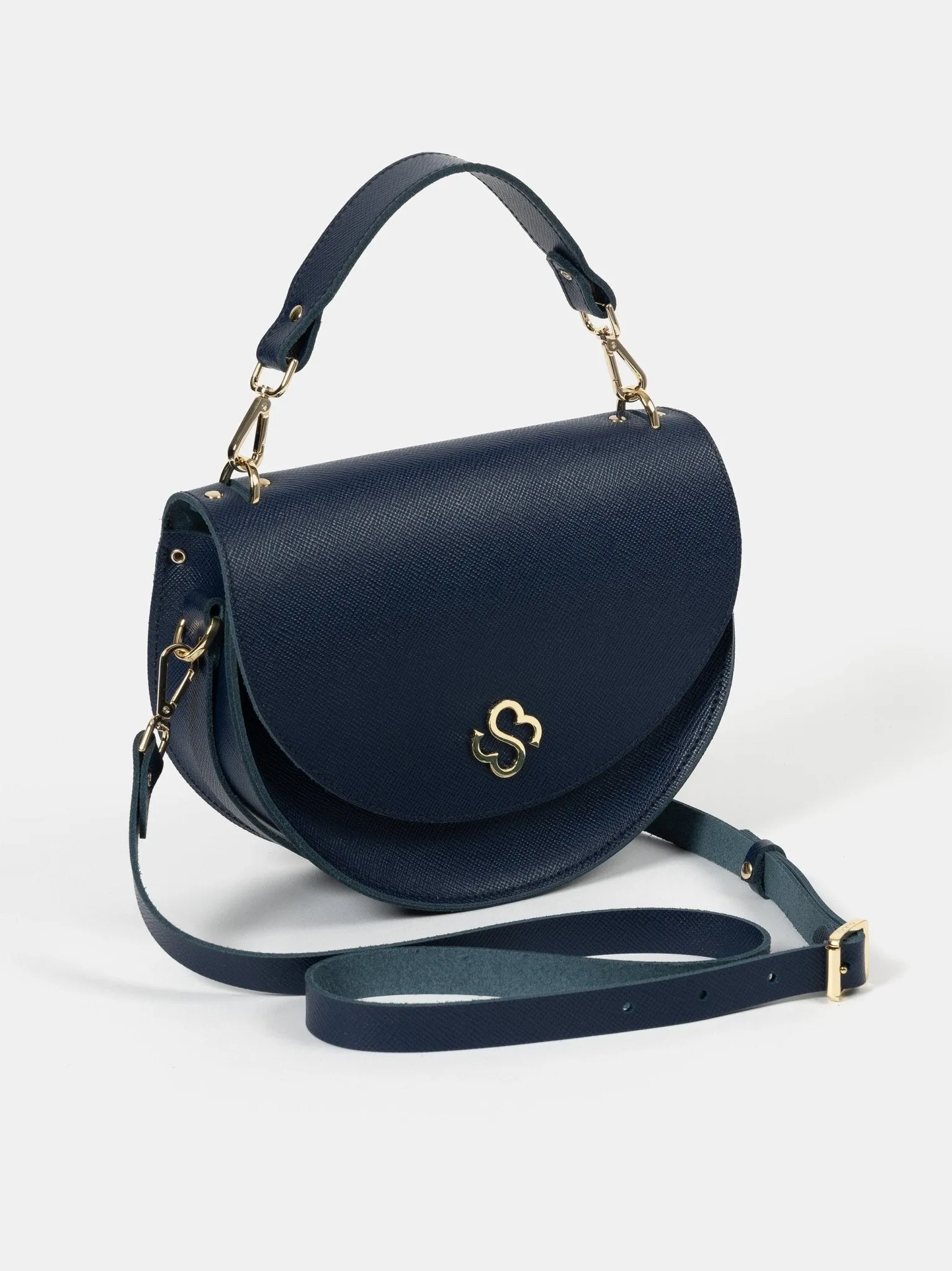 The Kate - Blueberry Saffiano