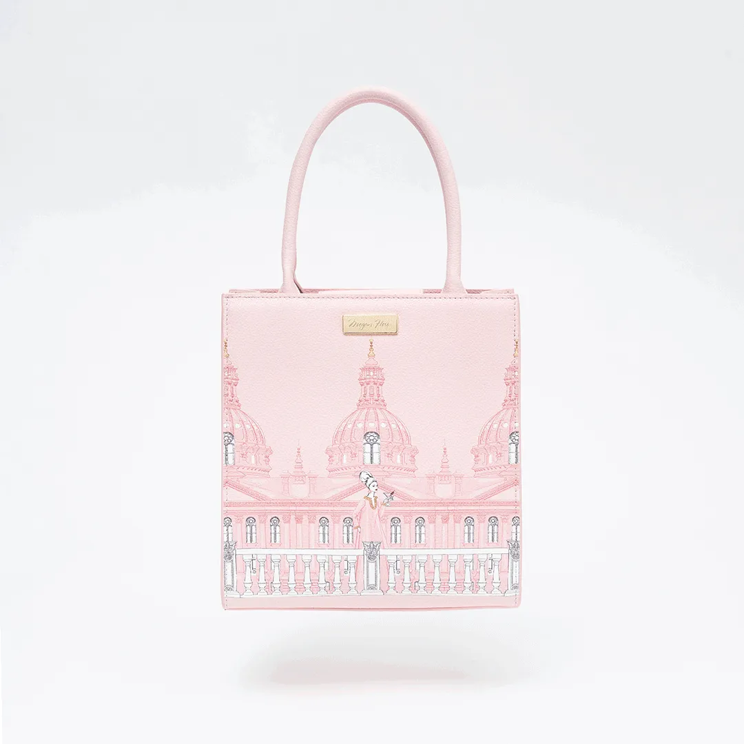 The Mini Tote - Blush Palace