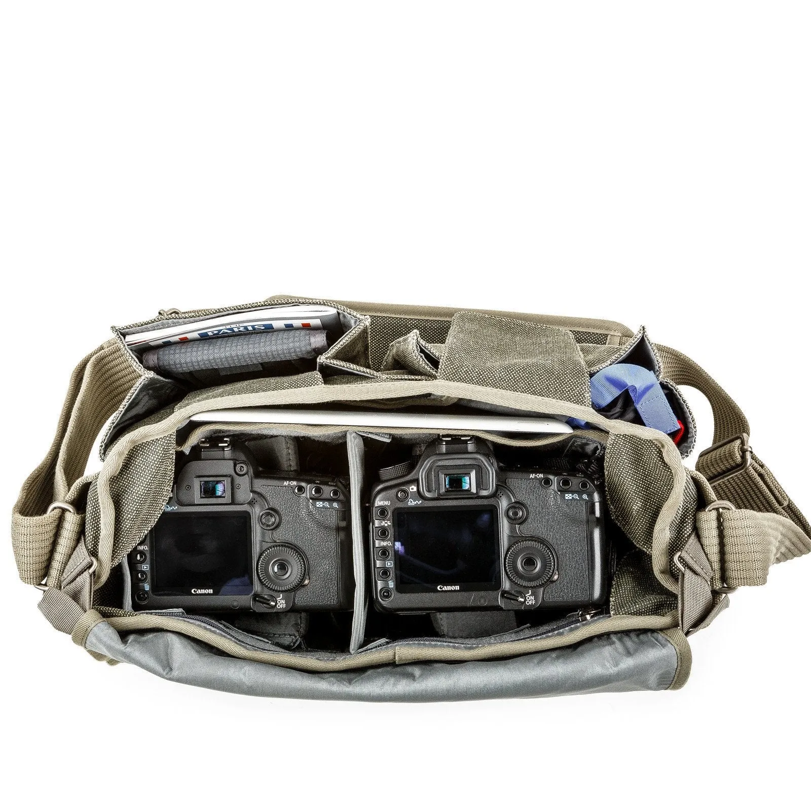 Think Tank Retrospective 30 Shoulder Camera Bag - Pinestone Gray