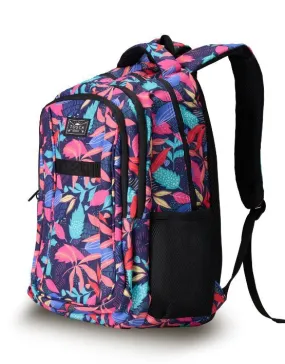 Tosca - TCA936-L Small Backpack - Black/Tropical