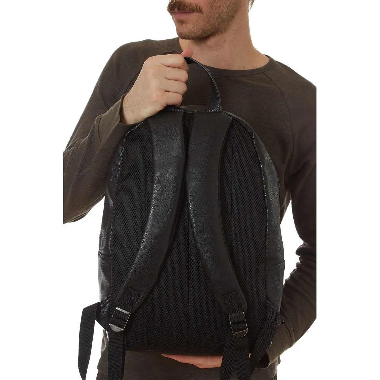 Tucker Vegan Leather Backpack