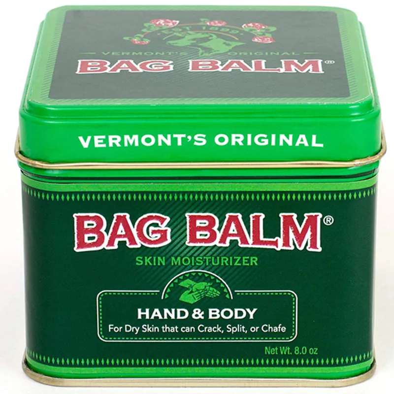 Vermont's Original Bag Balm for Dry Chapped Skin Conditions 8 oz