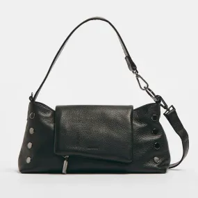 VIP SATCHEL - Black/Gunmetal