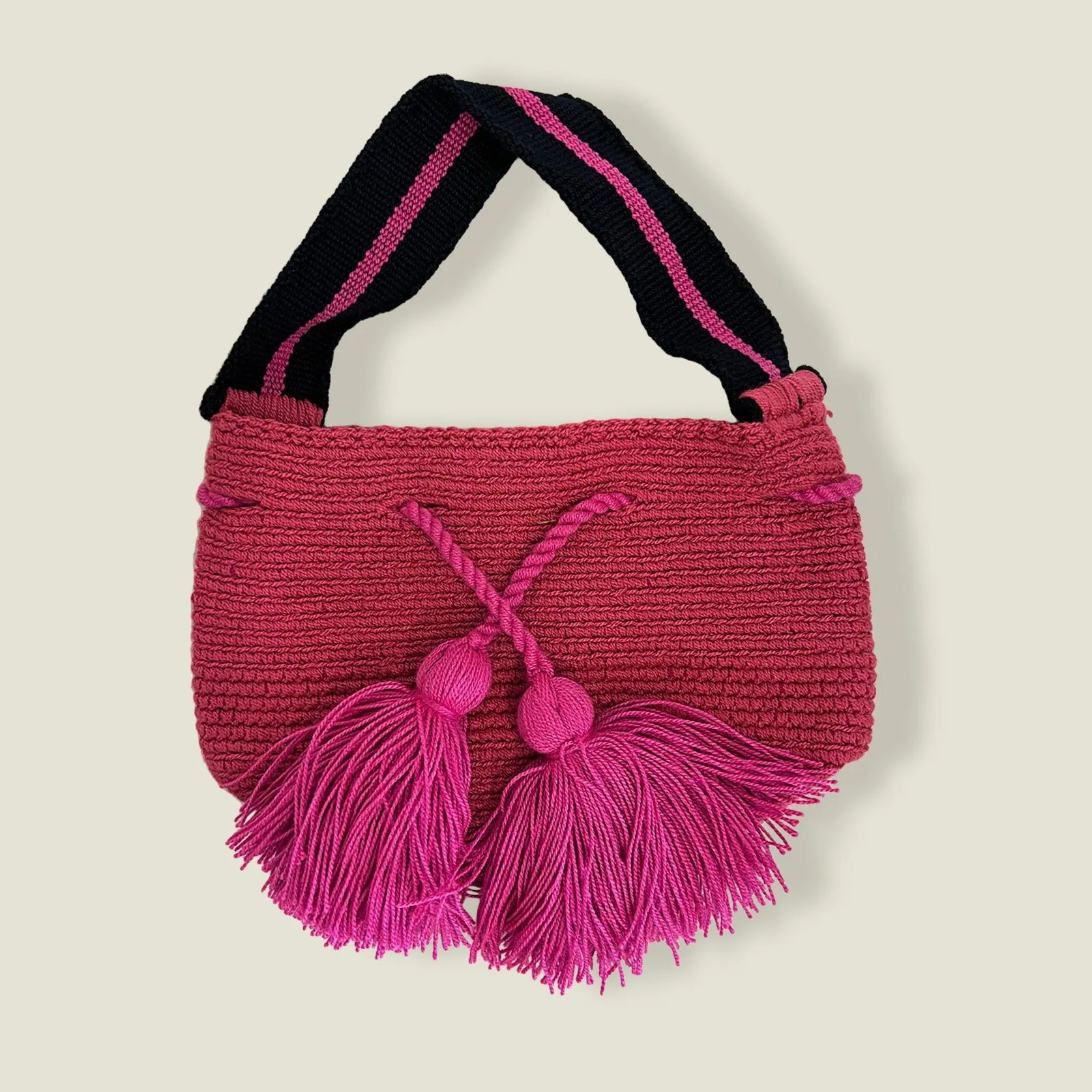 Wayuu Mini Contrast Bucket Bag