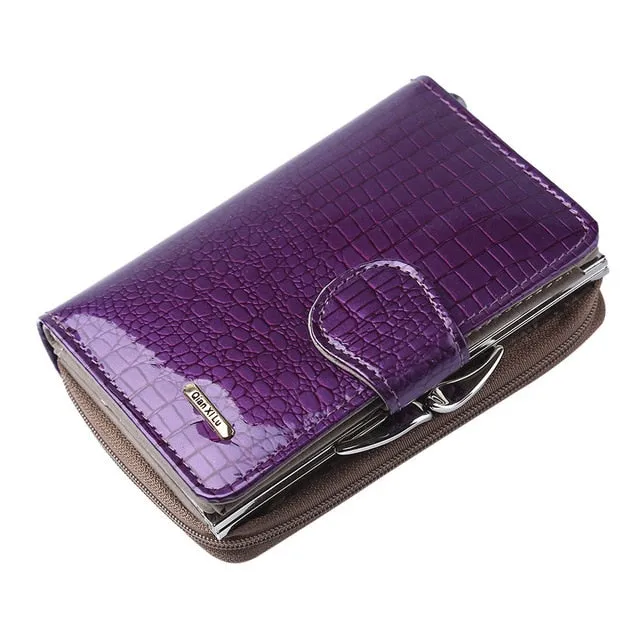 Women Leather Wallet Handbag