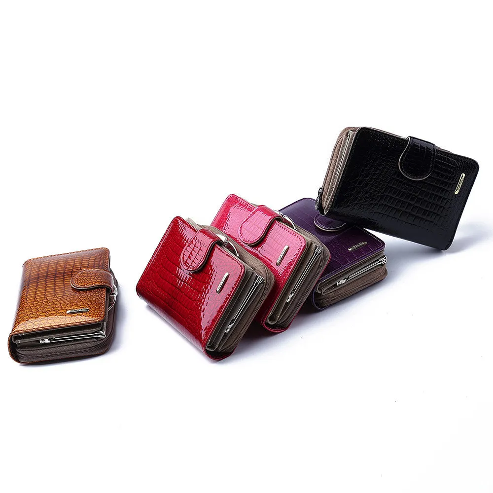 Women Leather Wallet Handbag