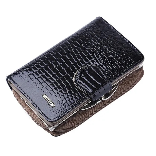 Women Leather Wallet Handbag