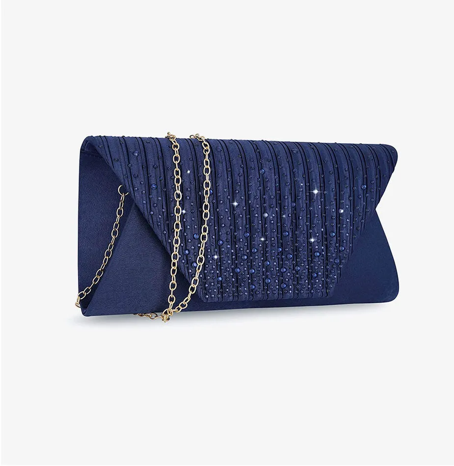 Women's Satin Envelope Evening Bag